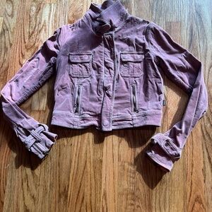 Hollister Mauve Utility Jacket